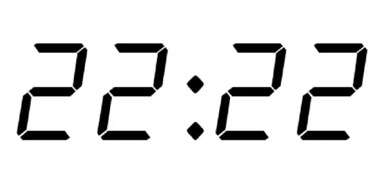 Heure Miroir 22h22 – Symbolisme de l’Heure Miroir « Parfaite »